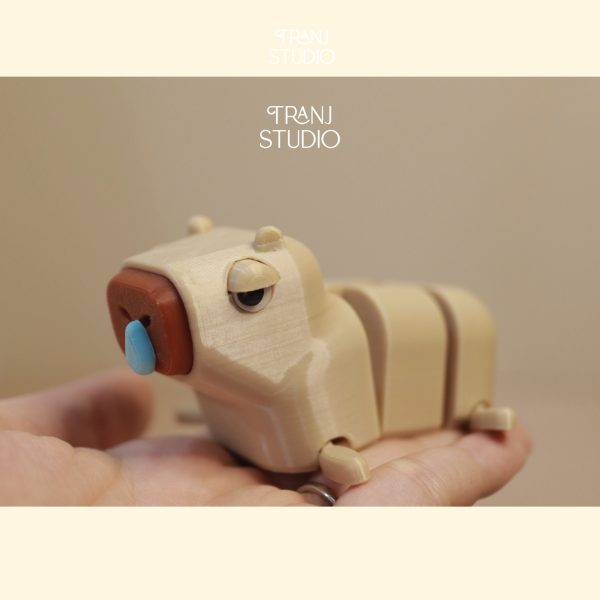 Mô hình trang trí chuột lang nước CAPPY - Capybara - Hình ảnh 9