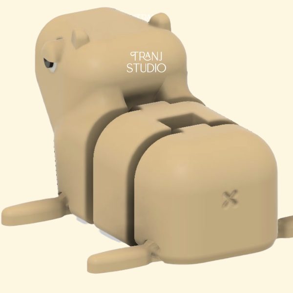 Mô hình trang trí chuột lang nước CAPPY - Capybara - Hình ảnh 10