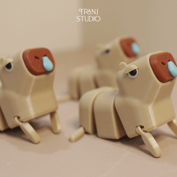 Mô hình trang trí chuột lang nước CAPPY - Capybara - Hình ảnh 11