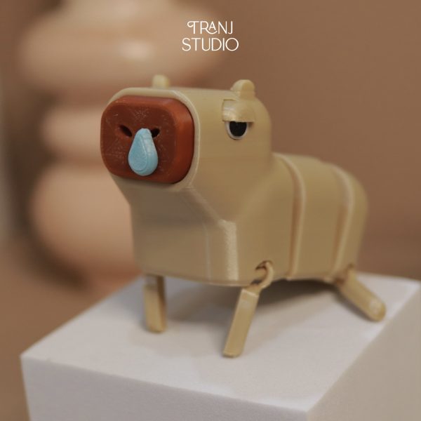 Mô hình trang trí chuột lang nước CAPPY - Capybara - Hình ảnh 8